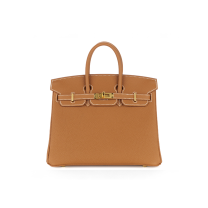 Hermès Kelly 25 Togo Gold Y Stamp