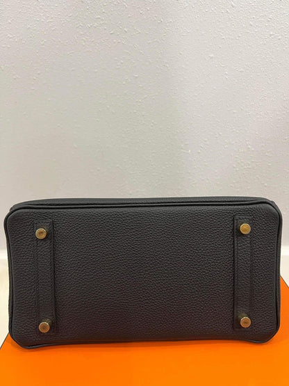 Hermès Birkin 25 Togo Noir B Stamp